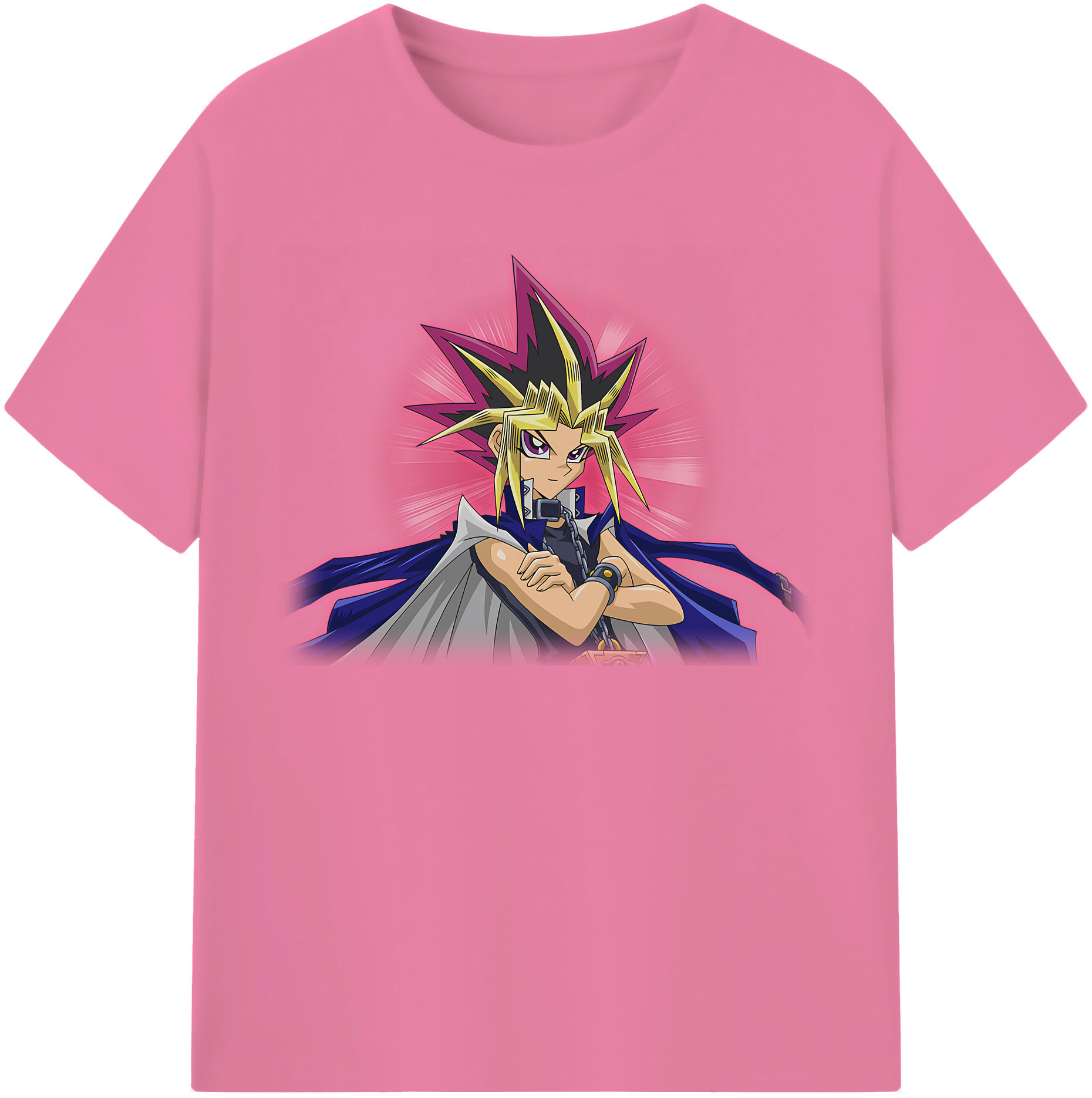 （画像用） 遊☆戯☆王 Yu-Gi-Oh! 綿100％半袖Tシャツ（フロントプリント）